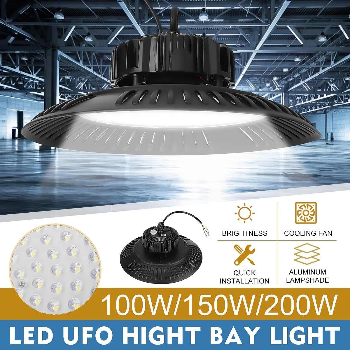LED   Ʈ,  IP65  , â ۾  õ UFO , 100W, 150W, 200W, 6500K